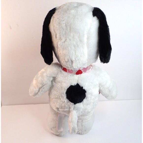 Peanuts Snoopy Large 21” Happy Valentine’s Day Plush Greeter Decoration Dandee - Picture 4 of 13